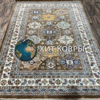 Классический ковер Mystic lux 09963 Коричневый